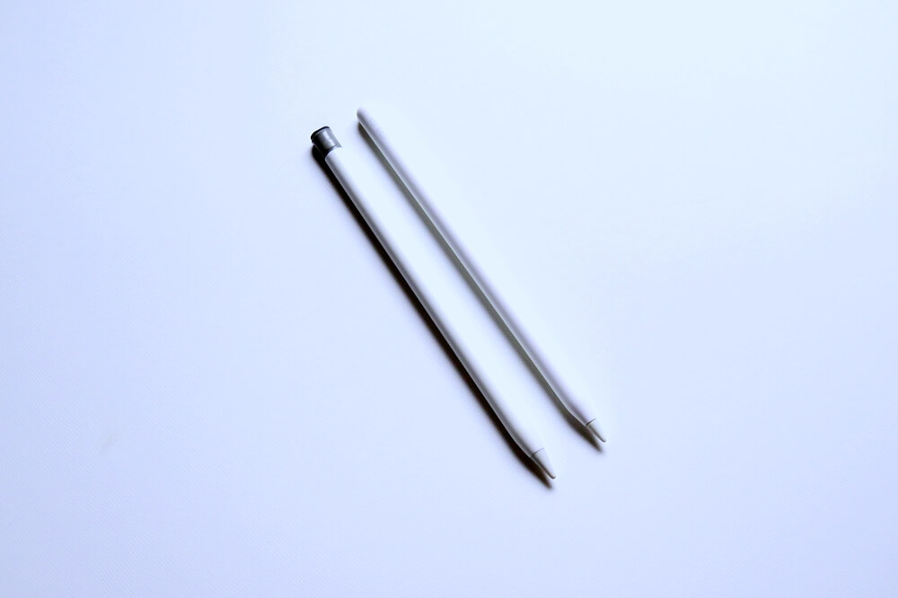 Ciscle スタイラスペンとApple Pencilのデザインを比較
